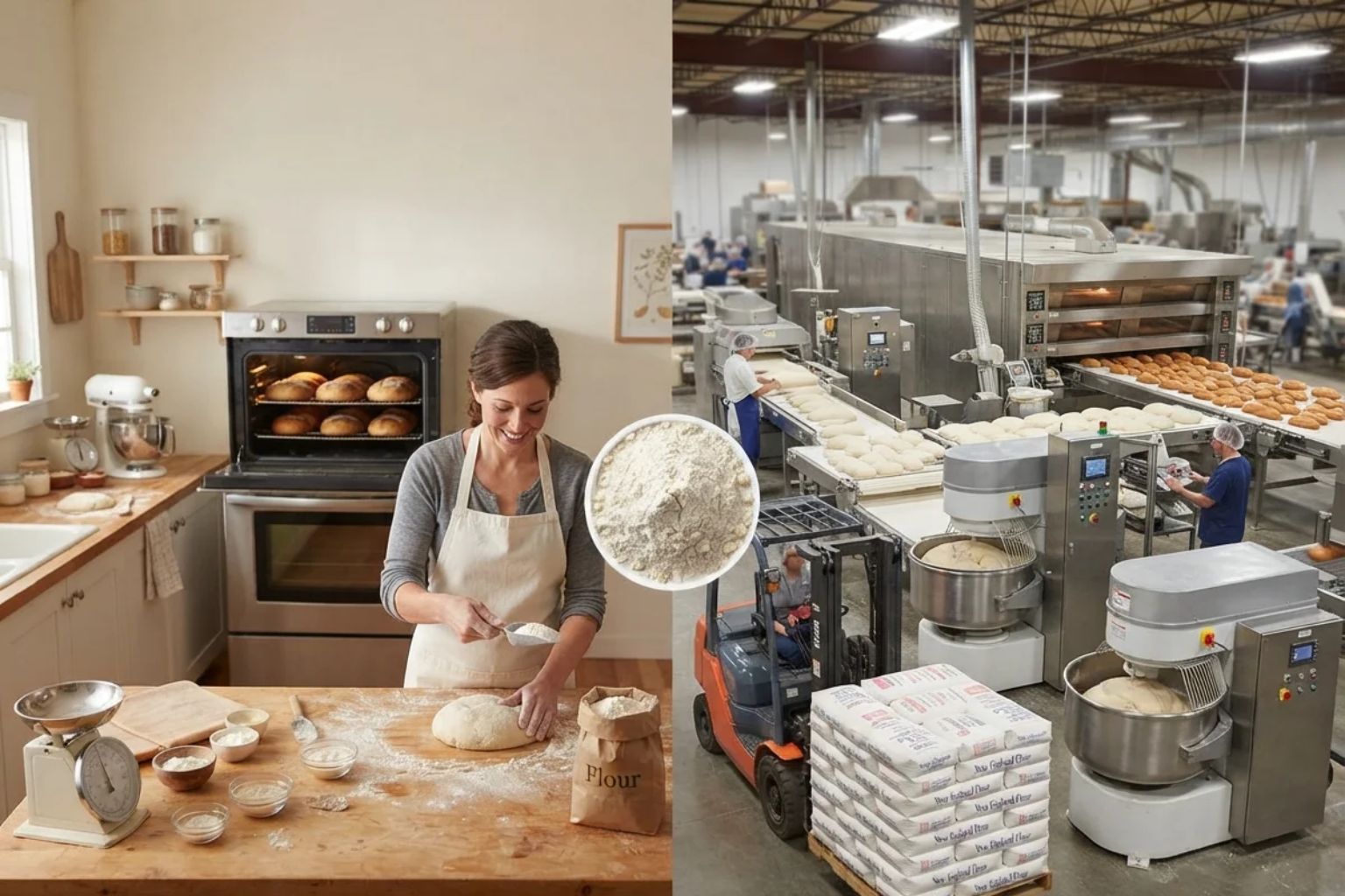 Scaling food production from small batches to mass manufacturing while maintaining product quality